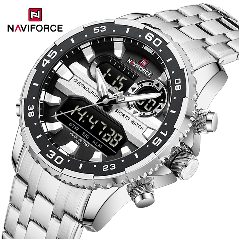Citizen Watch Tsuyosa - NAVIFORCE-Montre-bracelet analogique numérique à quartz pour