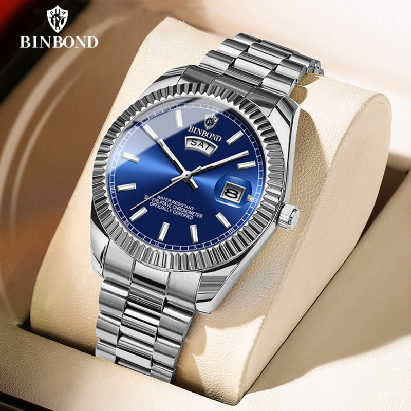 Rolex Watch Datejust - BINBOND B7012 hommes mode affaires sport