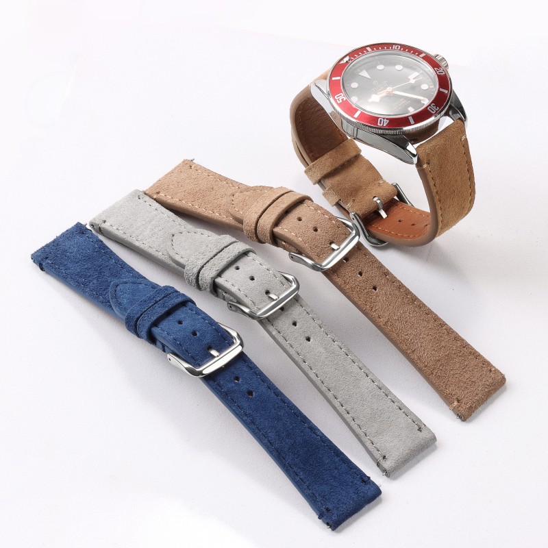 Suede Strap Watch - Bracelet de montre en cuir suédé
