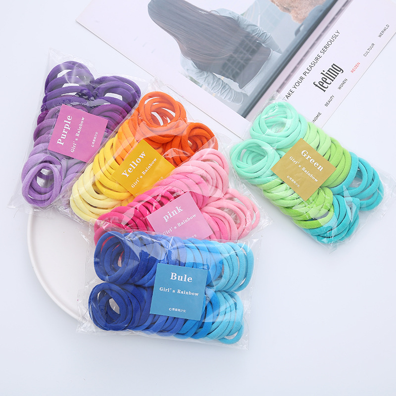 Silicone Band Women - 50 pièces/ensemble femmes filles bandes de