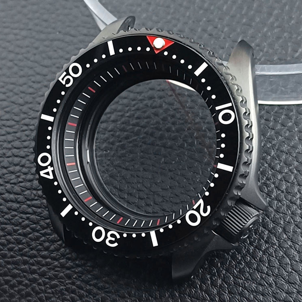 Seiko Watch 5 Sports - Boîtier de Montre en Acier Noir