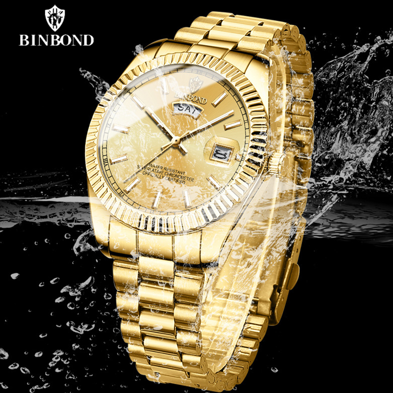 BINBOND B7012 hommes mode affa - Rolex Watch Datejust avis et prix