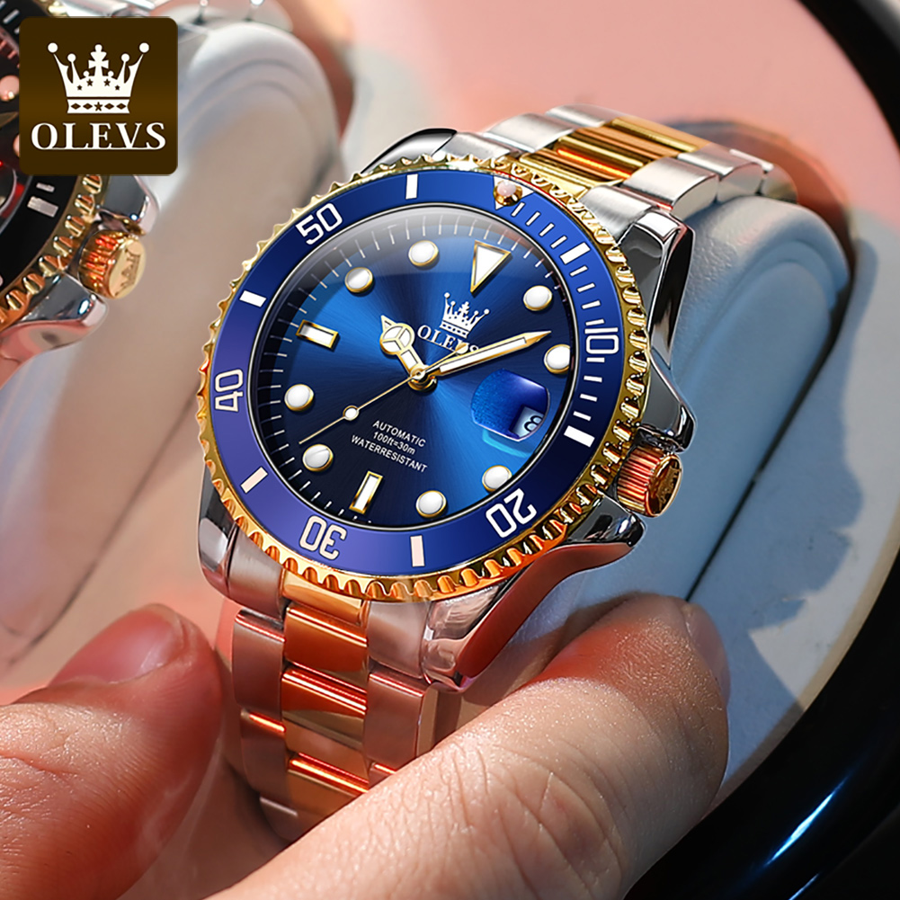 OLEVS-Montre existent de Luxe  - Rolex Watch Datejust avis et prix
