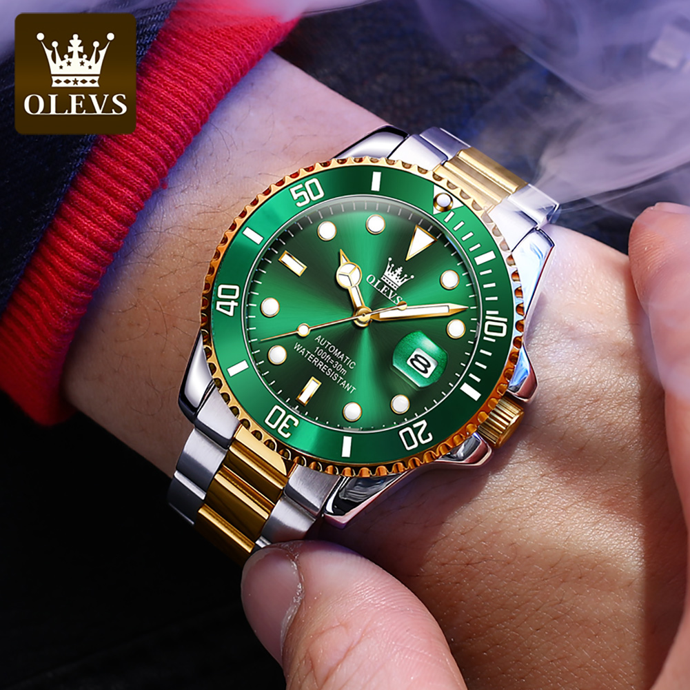 OLEVS-Montre existent de Luxe  - Rolex Watch Datejust avis et prix