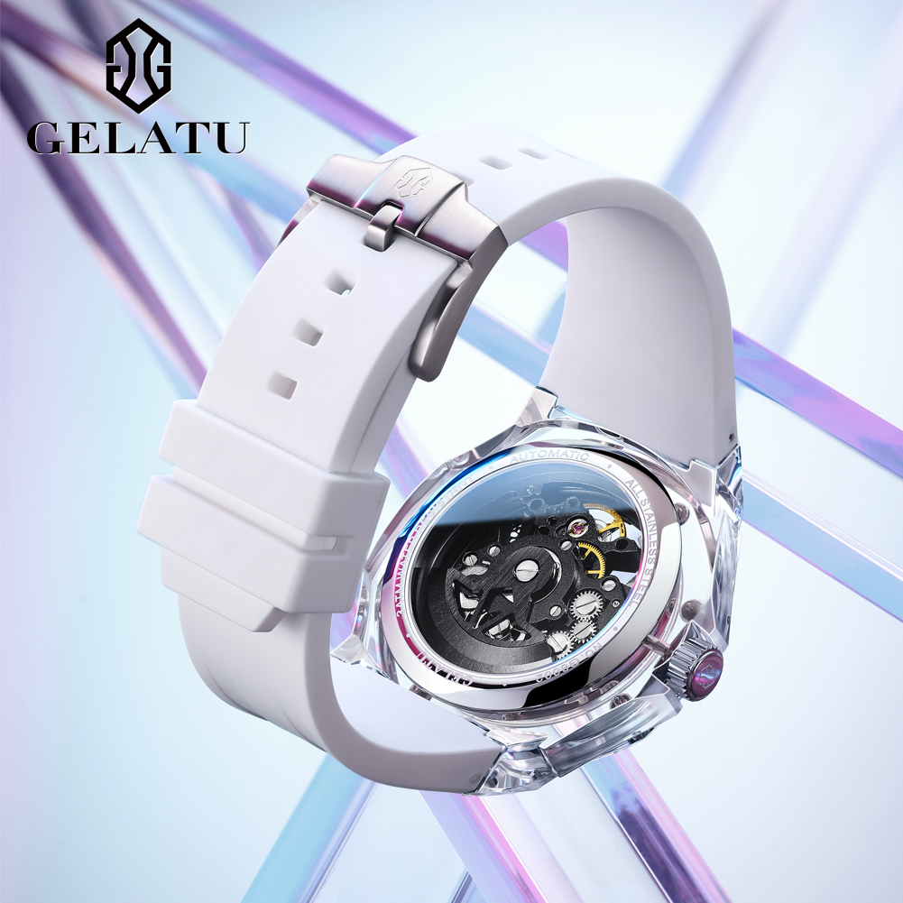 GELATU 8002 montre mécanique a - Rubber Strap Diver avis et prix