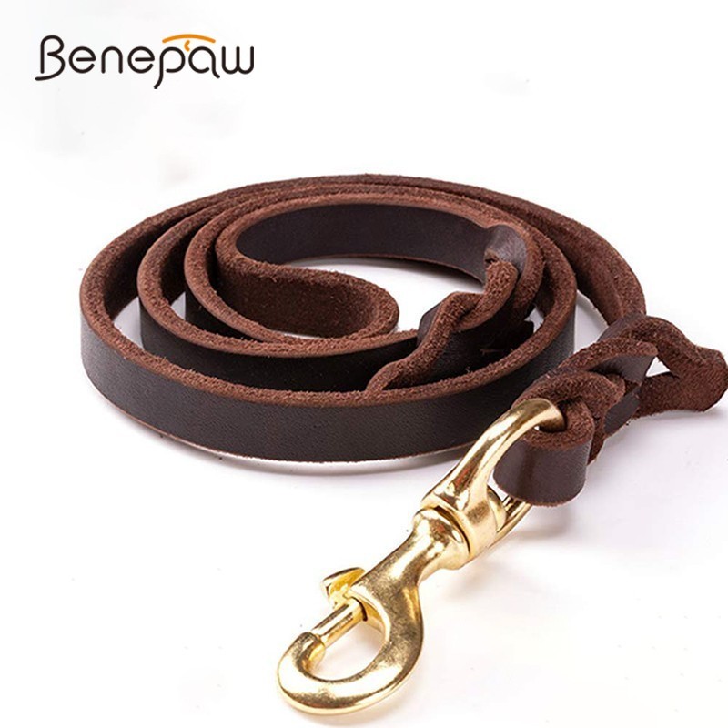 Benepaw – laisse en cuir de va - Leather Strap Quick Release avis et prix