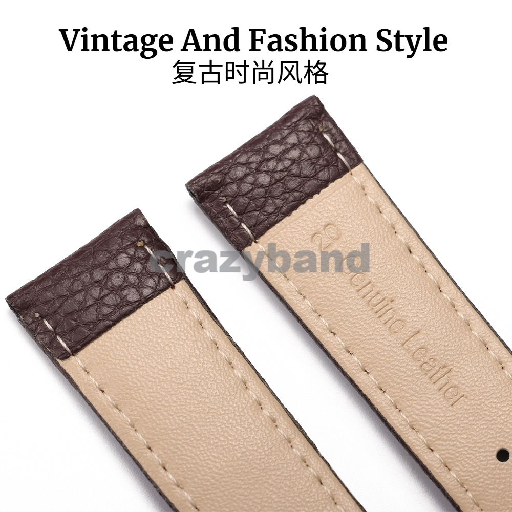 Bracelet de montre en cuir pou - Suede Strap Watch avis et prix